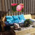 Garden poster - Pink flower - 100x70cm
