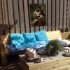 Garden poster - Still life green tint - 100x70cm