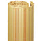 Balkonscherm kunststof bamboe 300x90cm